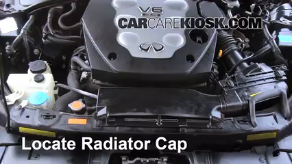 Infiniti m35 radiator Infiniti m35 radiator